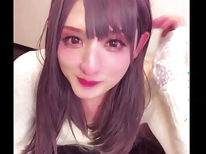 【個撮】ふんわり系の可愛い男の娘が配信しながらオナニーする動画
