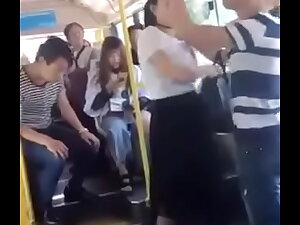 Cloth extensively in bus