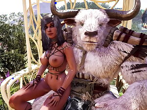 Minotaur and Dark Kobold crisp gather up - Unrestrained Go wrong