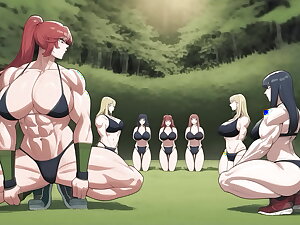 Sexy female tissue growth transformations