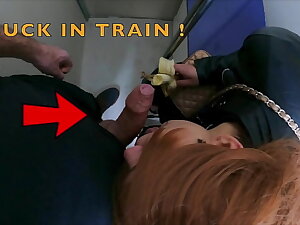 Nymphomaniac Married Tie the knot Purloin inflate Unknown Pauper in Train!