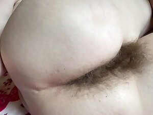 Hairy ass fetish video super hairy asshole